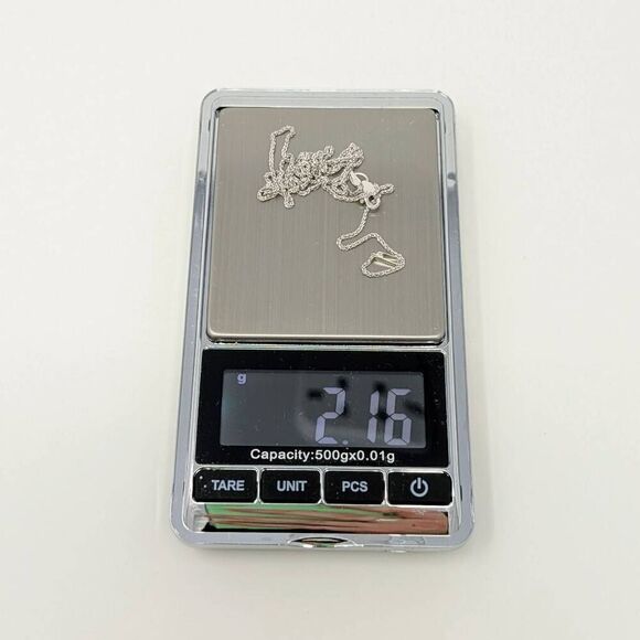 Tahitian 10 mm Cultured Pearl & Diamond 14kt White Gold Necklace - Picture 9 of 10